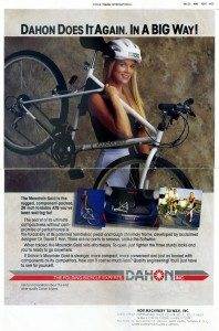 1991 DAHON Mountain Gold Folding Bike Ad