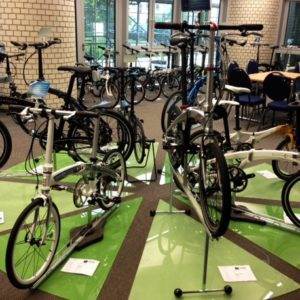 dahon folding bikes 2014 range on display in cologne