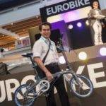 Dr David Hon at Eurobike 2012 with EEZZ