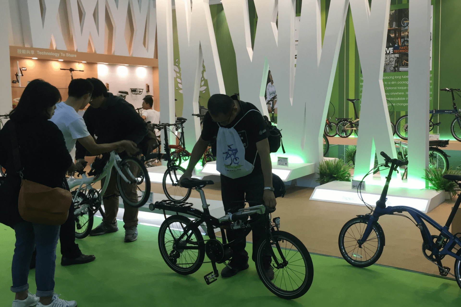 Taipei Cycle Show NuWave at Booth